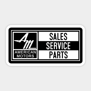 Sales Service Parts Sticker